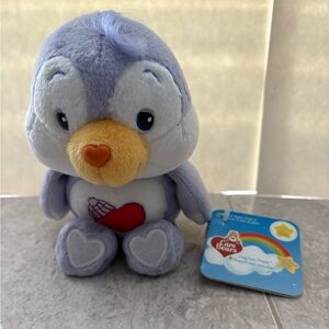 NWT / Care Bears / Cozy Heart Penguin / 20th Anniversary Edition / 8” inch plush